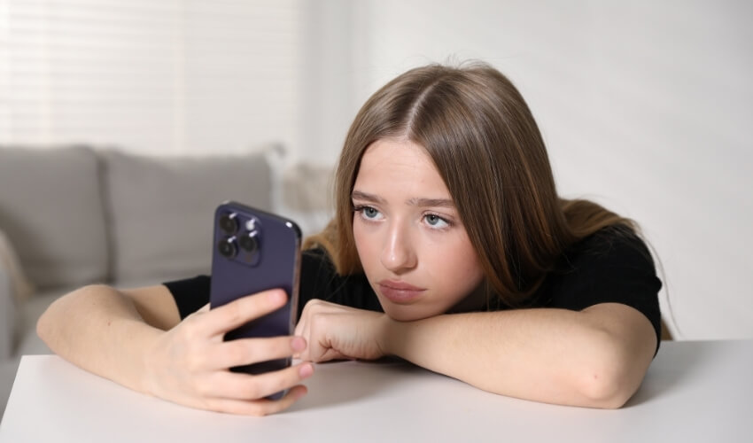 Závislost na telefonu a nekonečné scrollování sociálních sítí