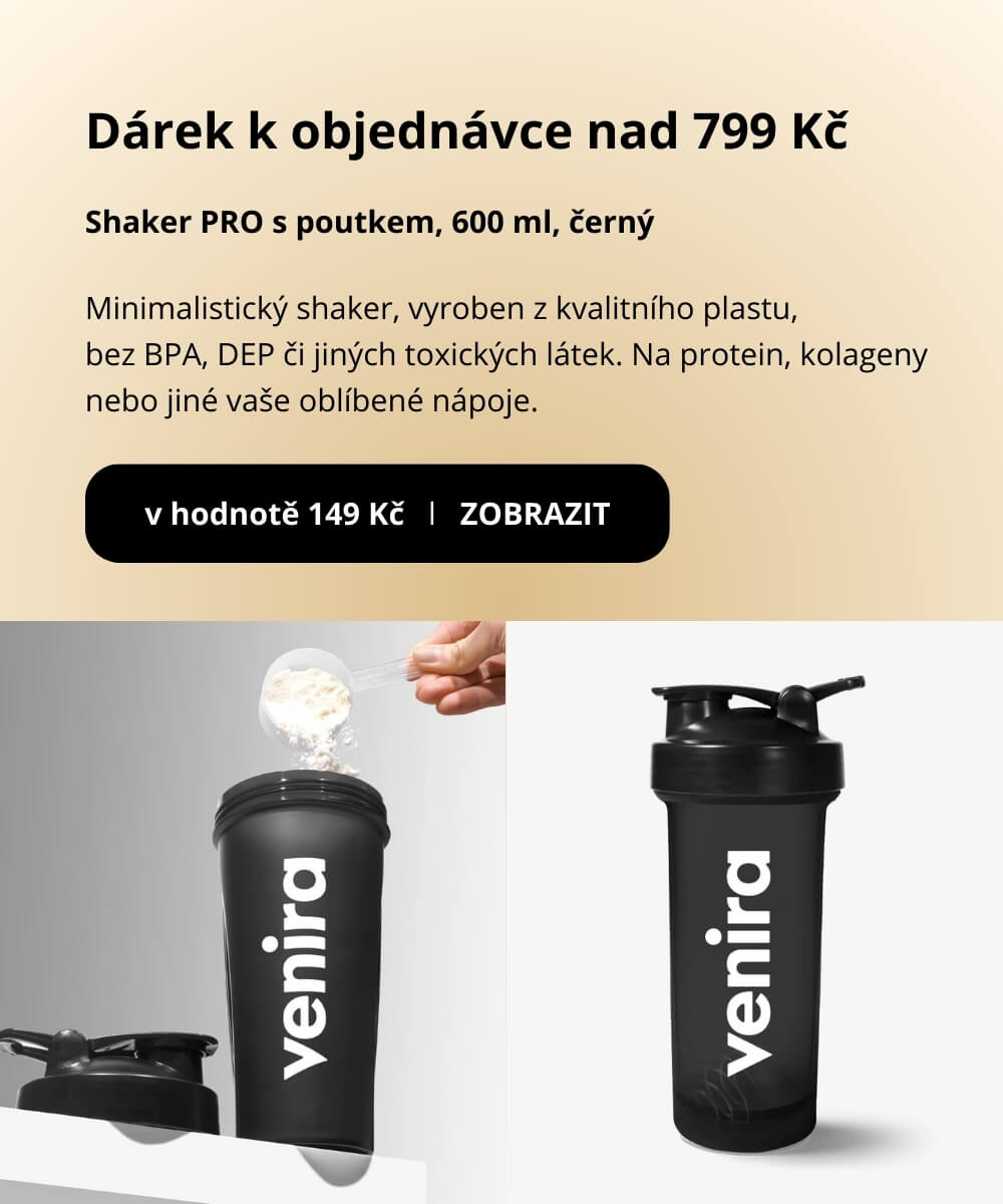 Shaker pro s poutkem vínový 600 ml