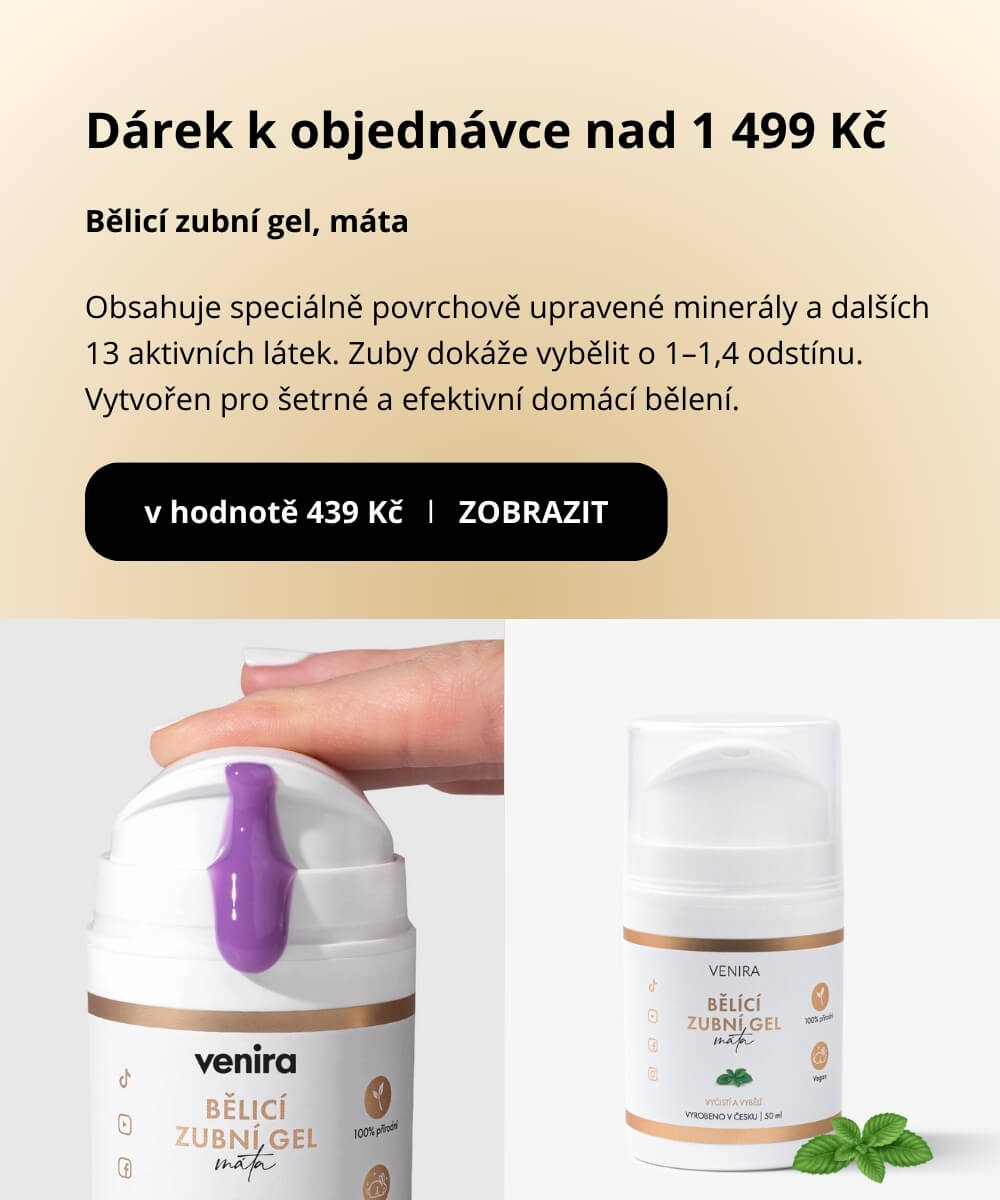 Bělicí zubní gel 50&nbsp;ml máta
