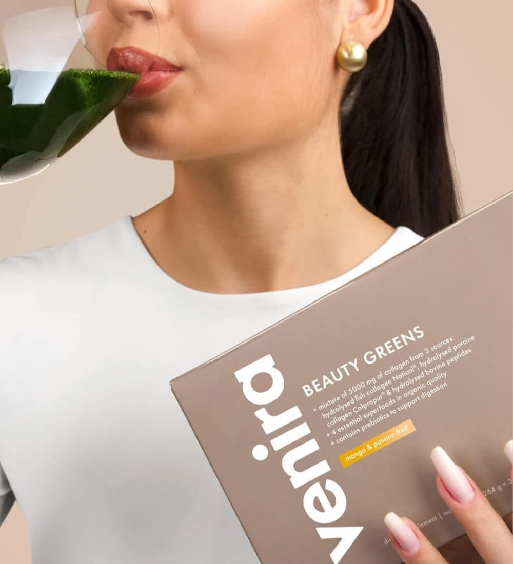 Vzorek beauty greens, mango-maracuja