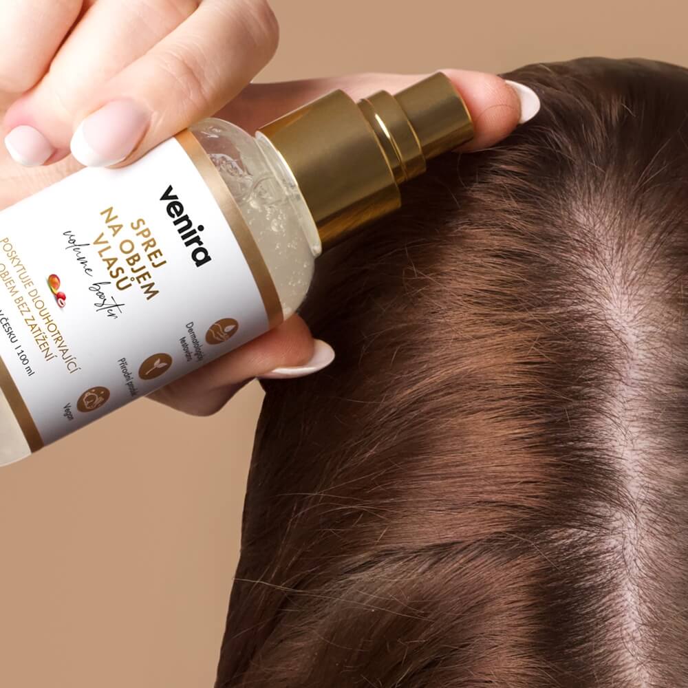 Sprej na objem vlasů volume booster mango-liči