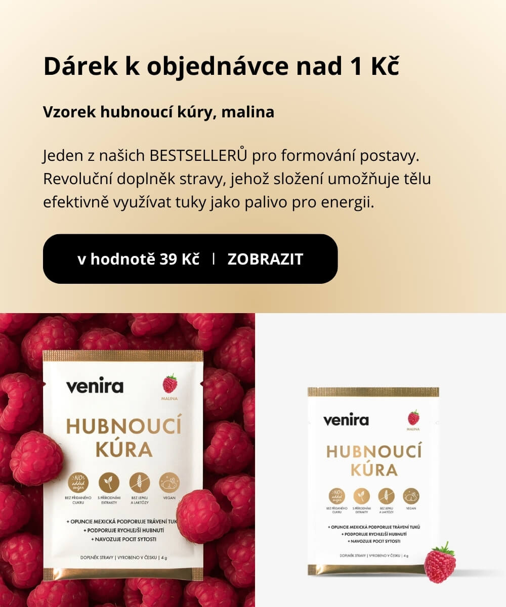 Hubnoucí kúra vzorek jahoda