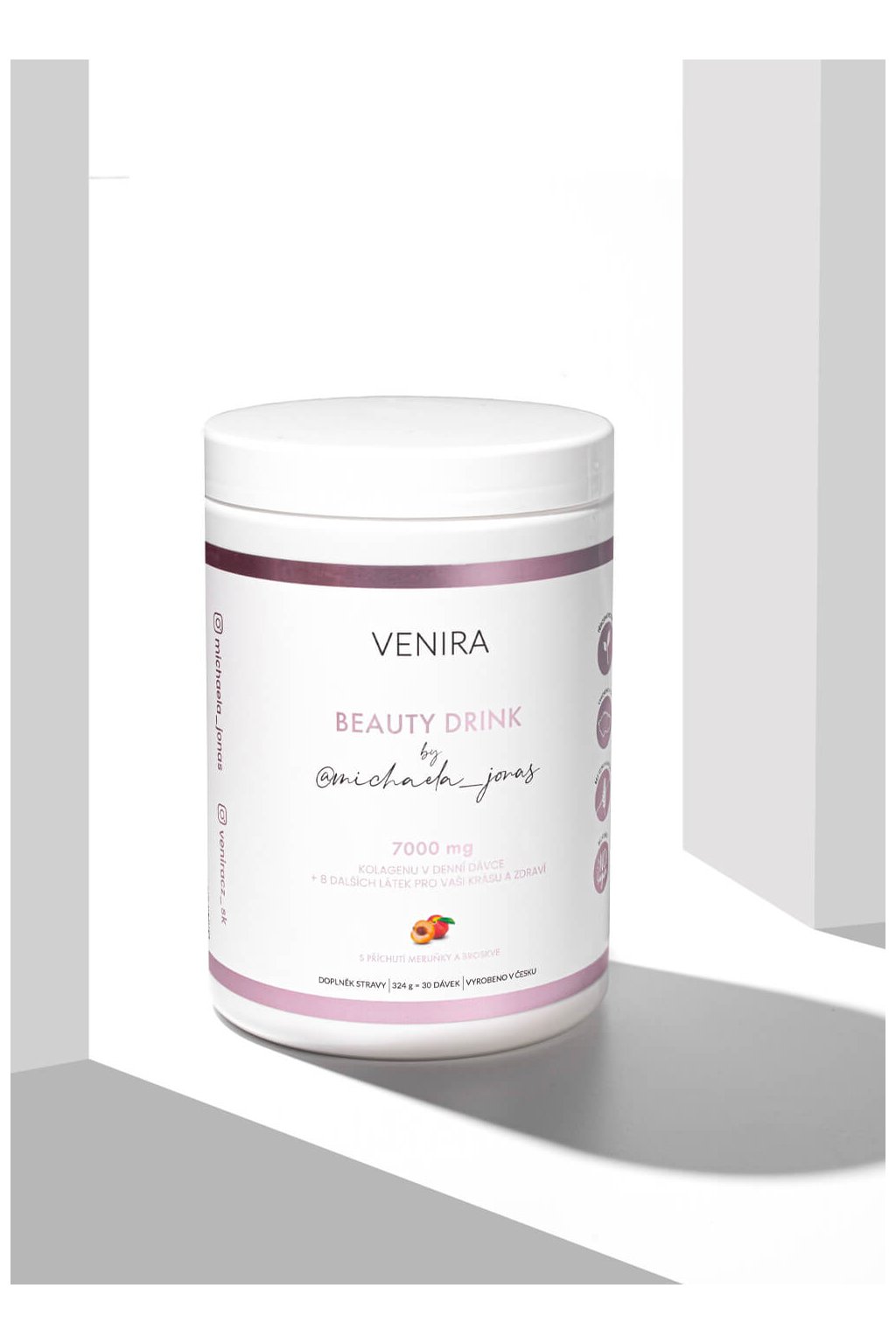 VENIRA beauty drink by @michaela_jonas  meruňka-mango
