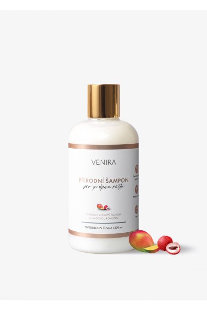 venira přírodní šampon pro podporu růstu vlasů mango-leči