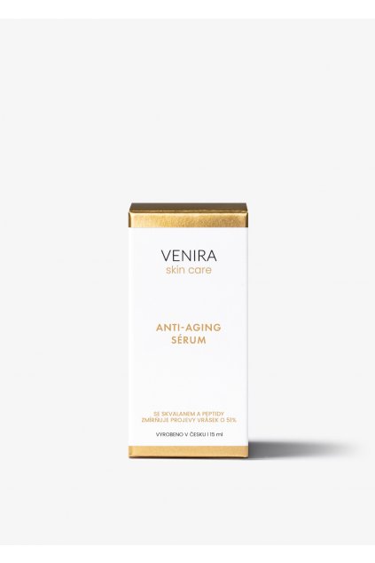 venira anti-aging sérum se skvalanem a peptidy