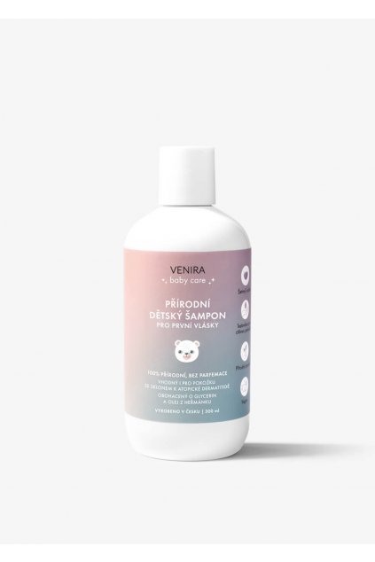 venira přírodní dětský šampon pro první vlásky