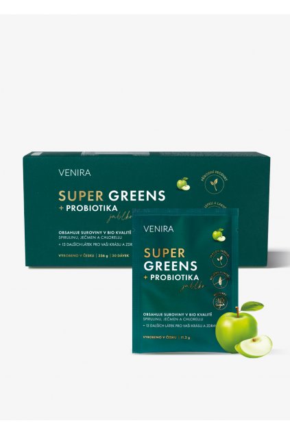 Super greens + probiotika