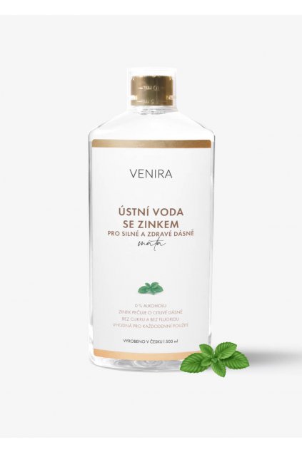 venira ústní voda se zinkem pro silné a zdravé dásně