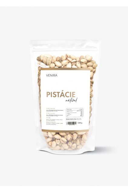 venira pistácie natural nesolené 1000 g