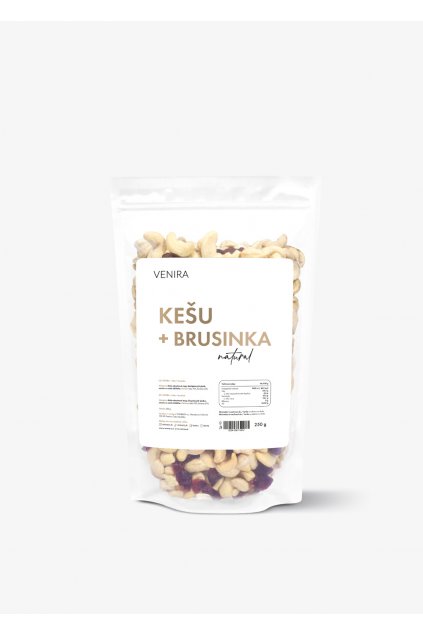 venira kešu a brusinka