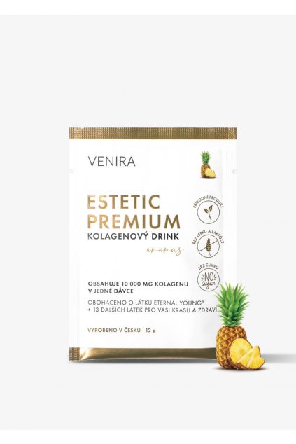 VENIRA ESETIC PREMIUM kolagenový drink ananas vzorek