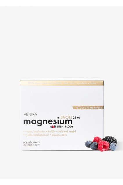 VENIRA magnesium shots  lesní plody