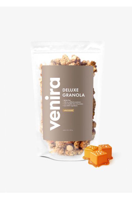 GRANOLA SLANÝ KARAMEL