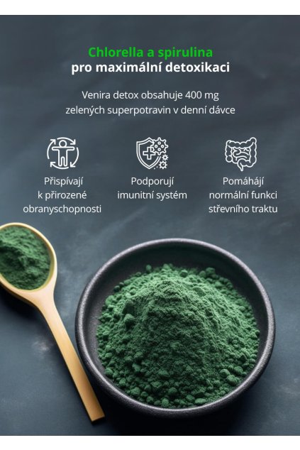 VENIRA detox + podpora funkce jater