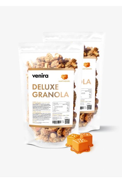 VENIRA deluxe granola slaný karamel