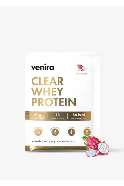 VENIRA clear whey protein dračí ovoce vzorek