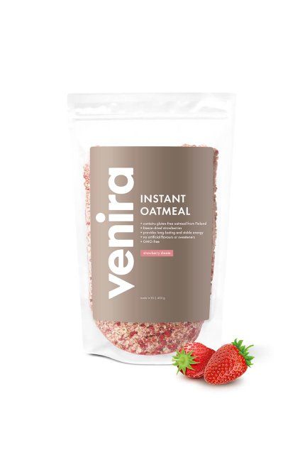 INSTANT OATMEAL STRAWBERRY KOMPRIM
