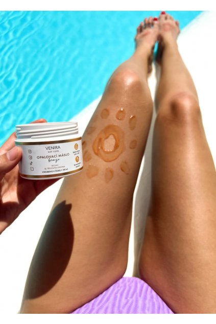 VENIRA opalovací máslo, bronze, SPF 25 100 ml