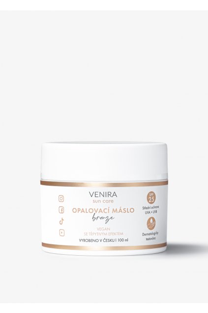 venira opalovací máslo bronze spf 25