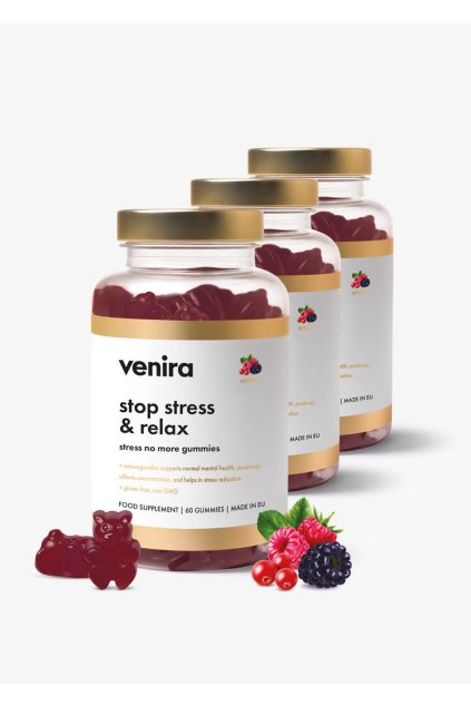 venira stop stress & relax 180 bonbónů