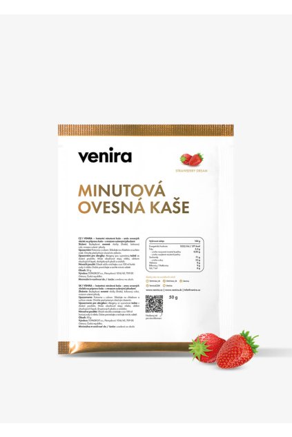 OVESNÁ KAŠE JAHODA