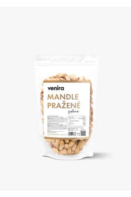 MANDLE PRAŽENÉ SOLENÉ