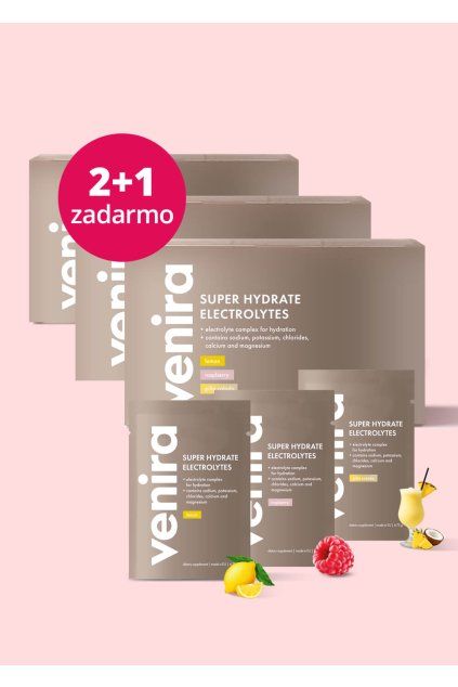 venira elektrolyty 2+1 zdarma