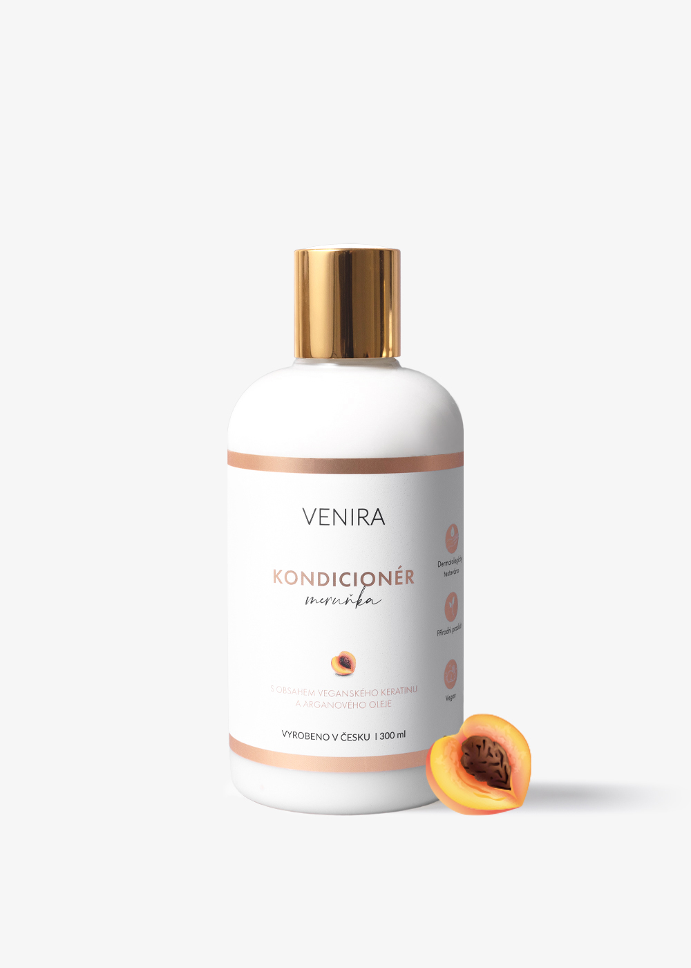 VENIRA oplachový kondicionér, 300 ml, meruňka