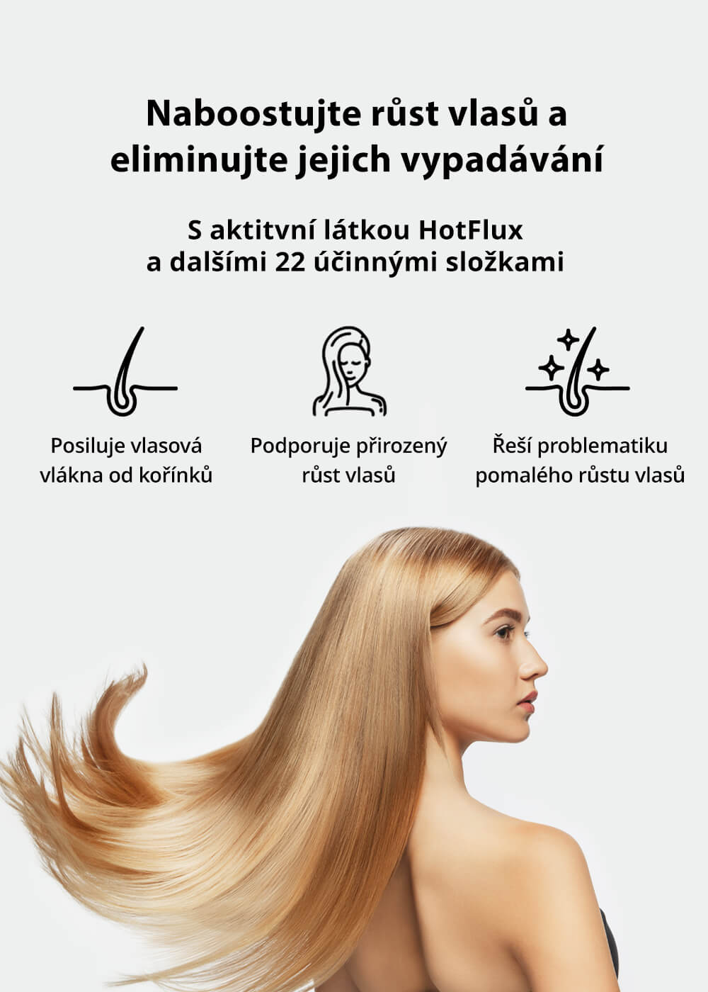 VENIRA hair booster, vlasové sérum pro podporu růstu vlasů, 100 ml