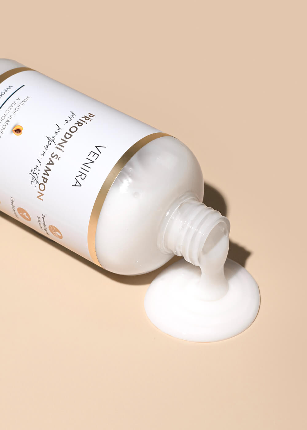 VENIRA přírodní šampon pro podporu růstu vlasů, meruňka, 300 ml