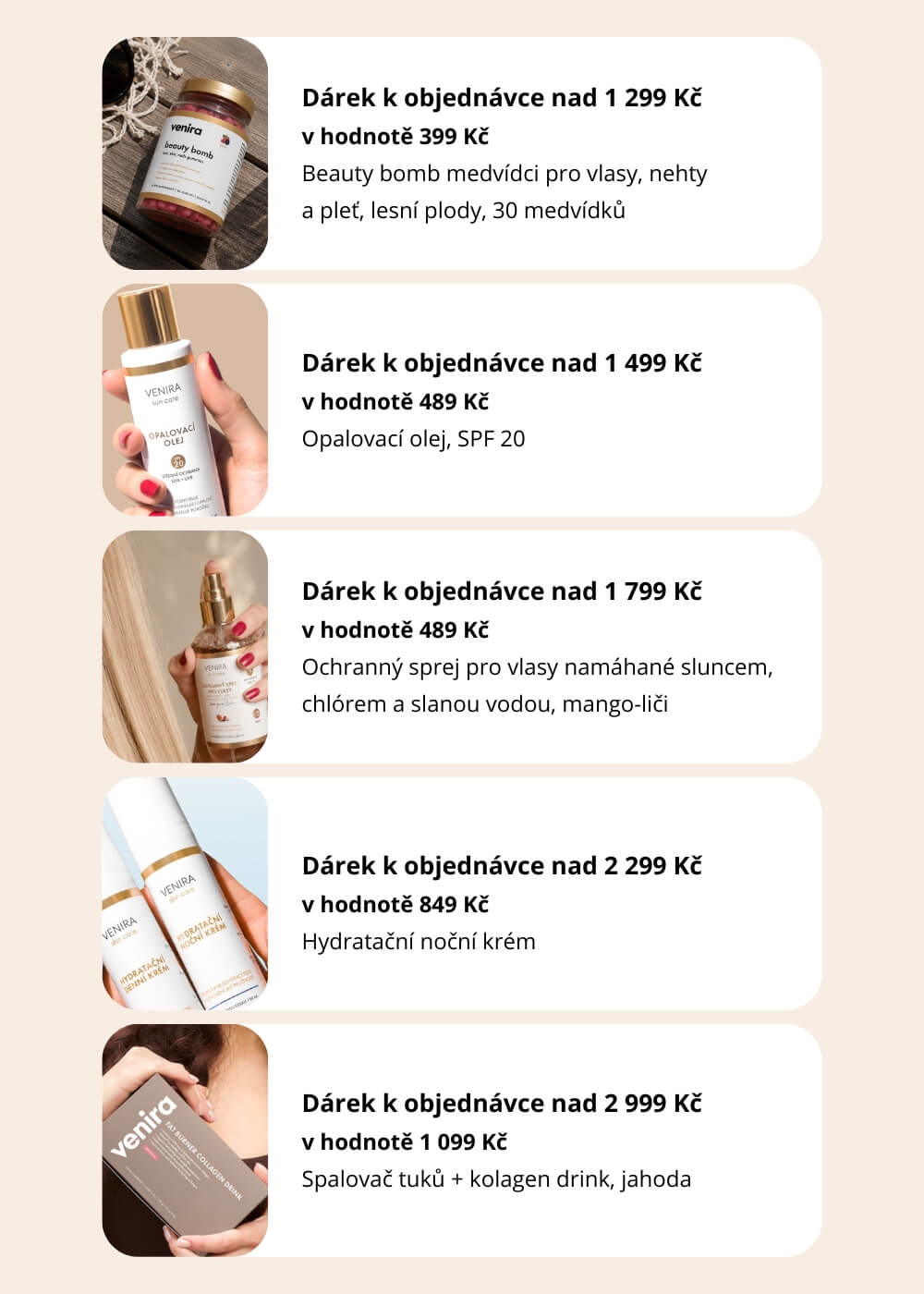 VENIRA samoopalovací mléko, meruňka, 250 ml