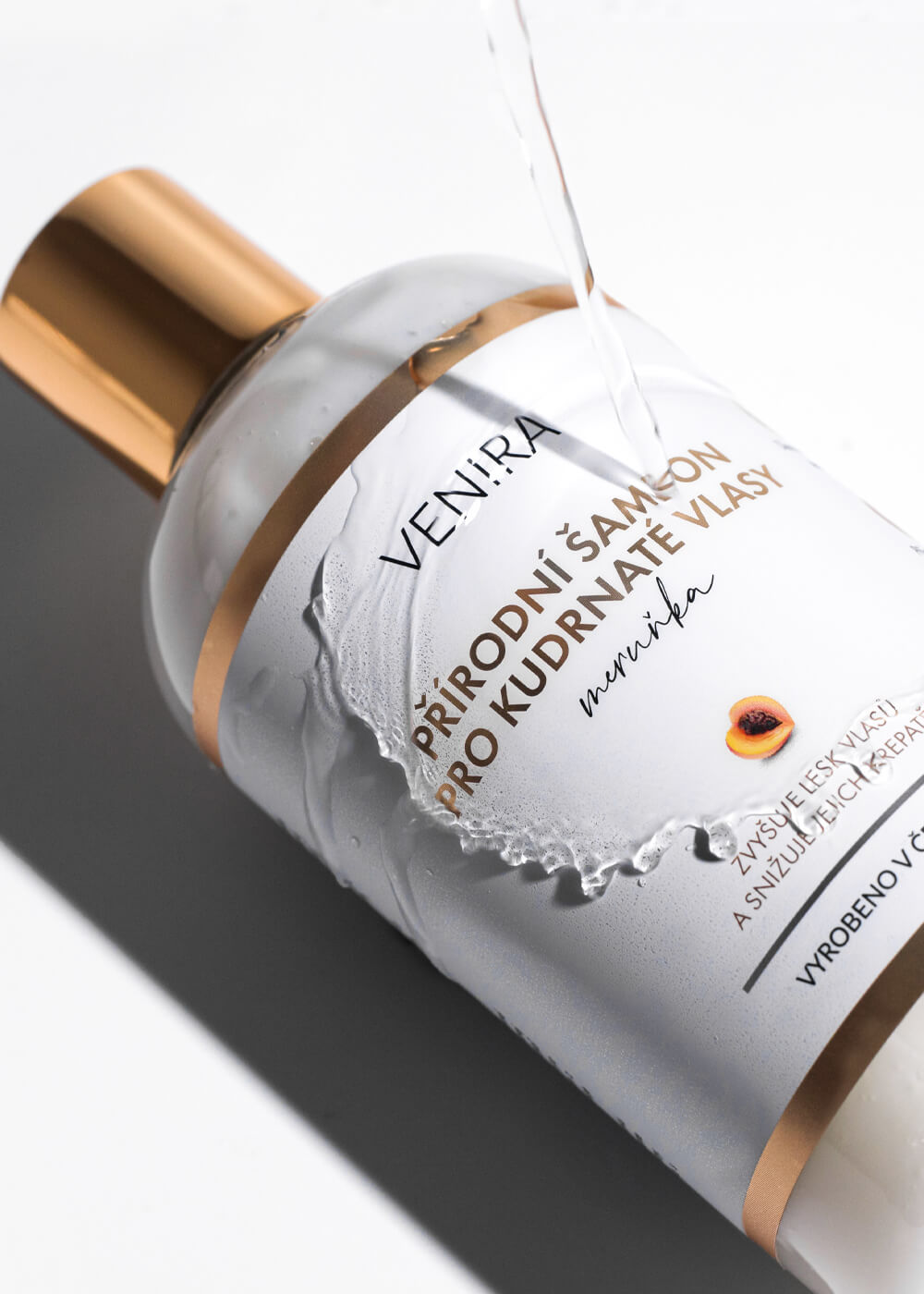 VENIRA šampon pro kudrnaté vlasy, meruňka, 300 ml