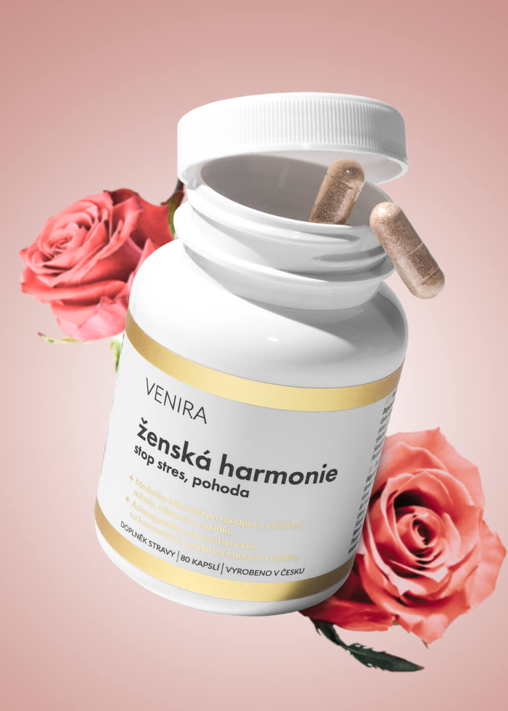 VENIRA ženská harmonie - stop stress, pohoda, 80 kapslí