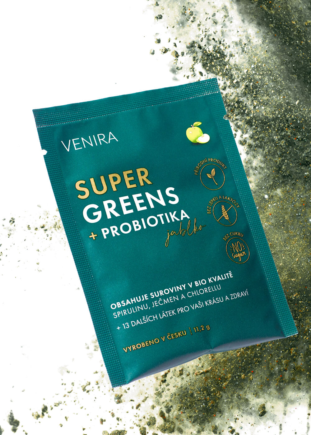 VENIRA super greens - vzorek, jablko, 11,2 g