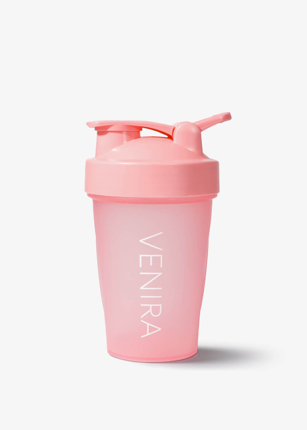 VENIRA shaker PRO s poutkem, růžový, 400 ml