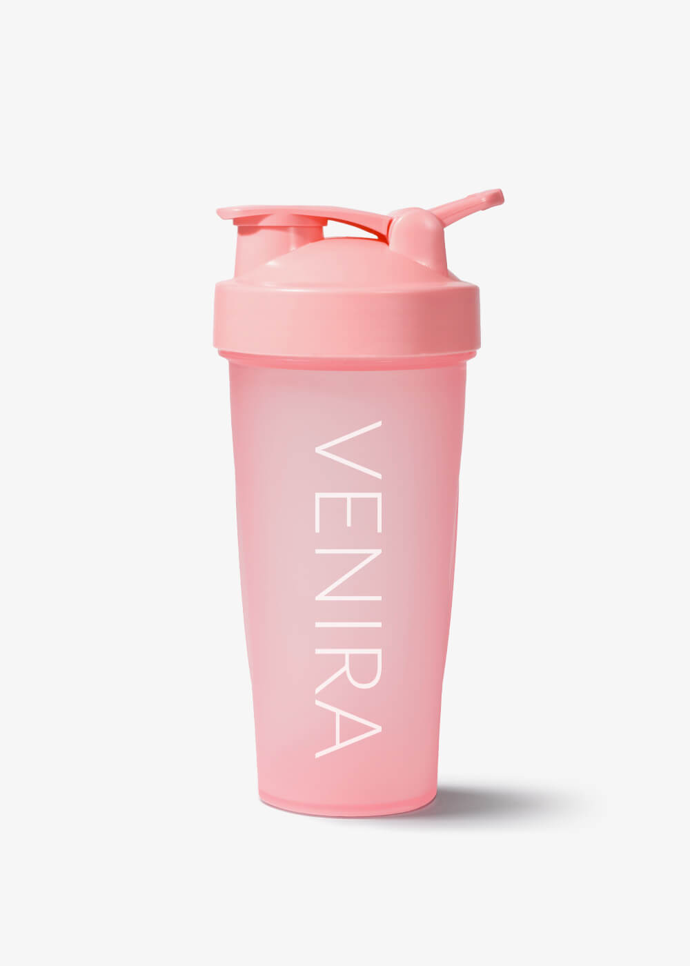 VENIRA shaker PRO s poutkem, růžový, 600 ml