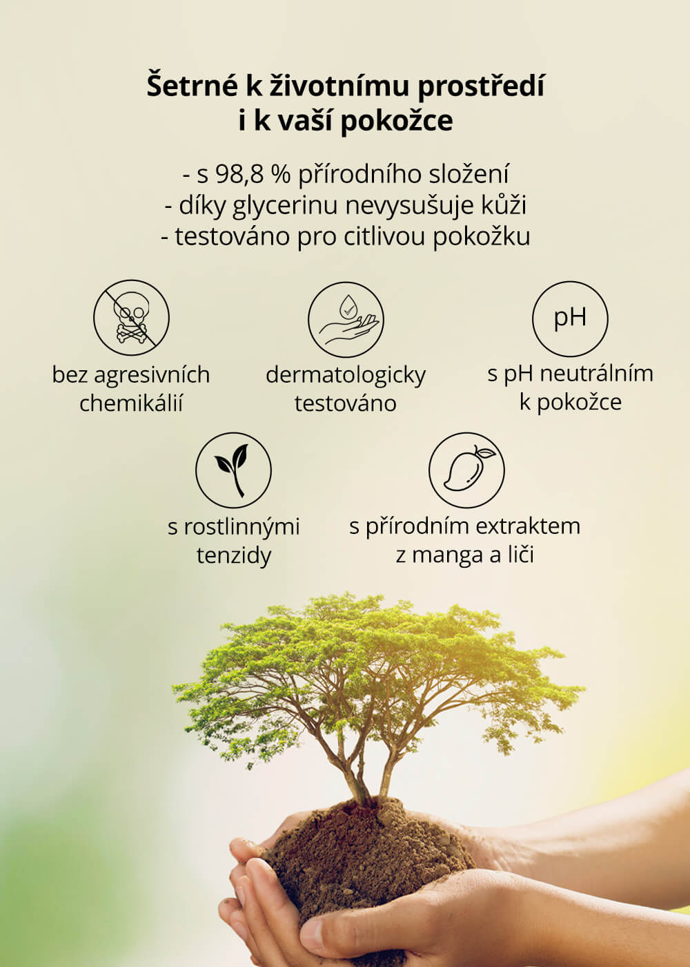 VENIRA ECO tekuté mýdlo na ruce, mango-liči, 300 ml