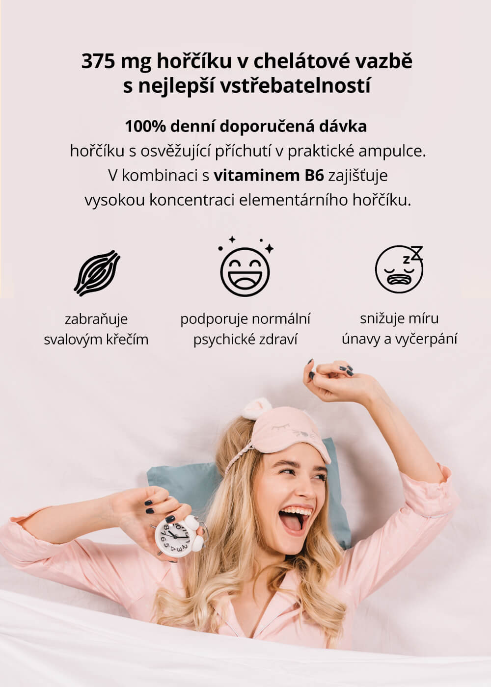 VENIRA magnesium bisglycinát shots, balení 30 ampulí, lesní plody