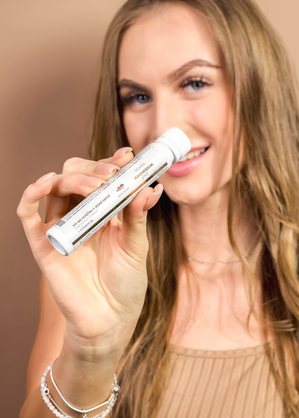 VENIRA magnesium bisglycinát shots, balení 30 ampulí, lesní plody