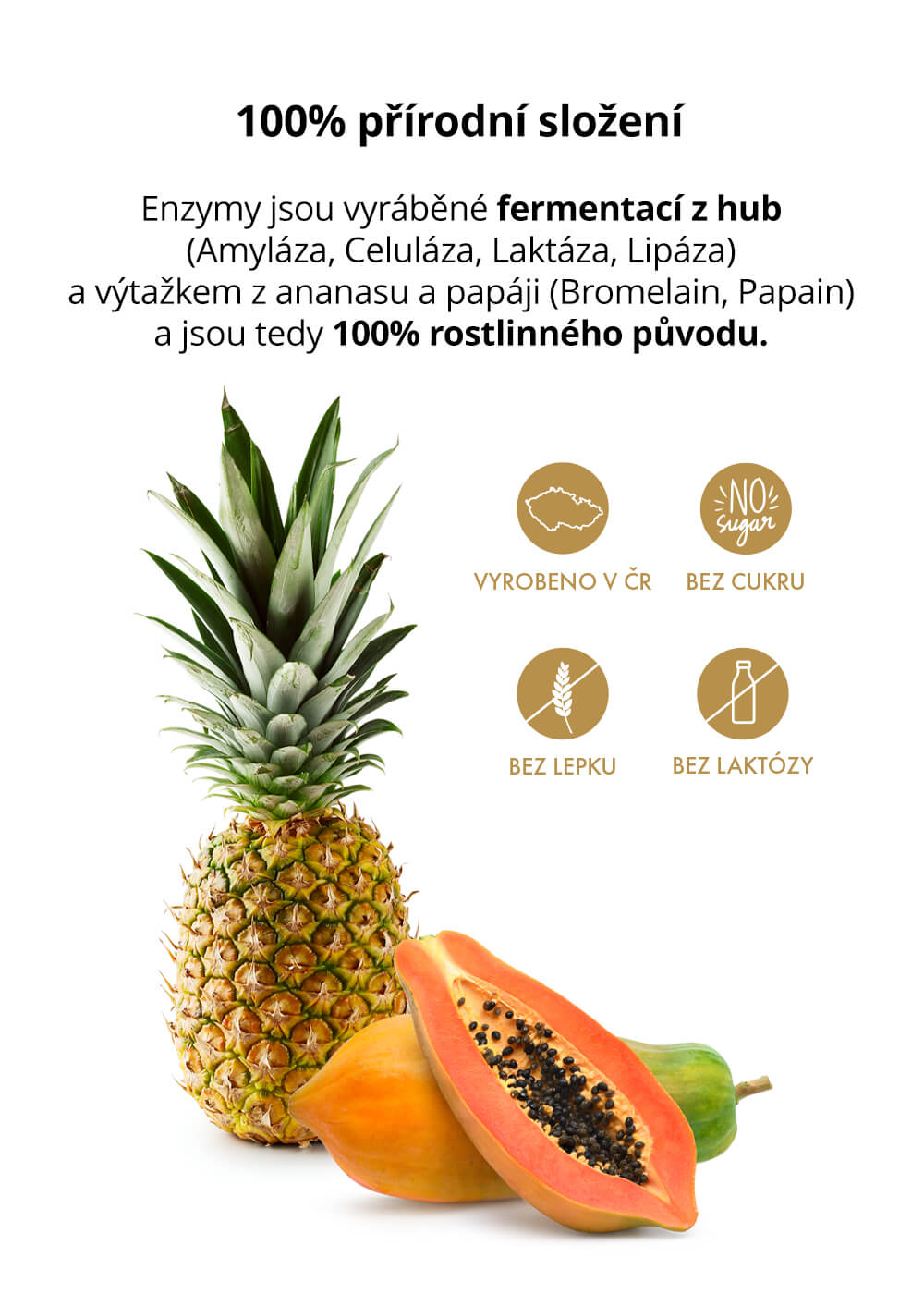 VENIRA trávicí enzymy, 80 kapslí