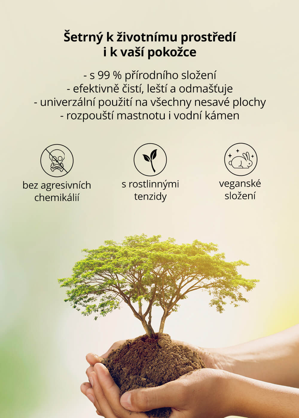 VENIRA ECO univerzální čistič do celé domácnosti, maracuja, 500 ml