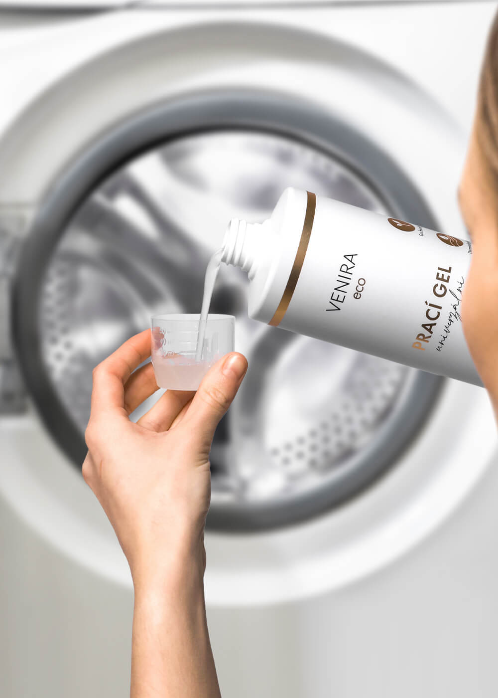 VENIRA ECO univerzální prací gel, vůně čistoty, 1000 ml