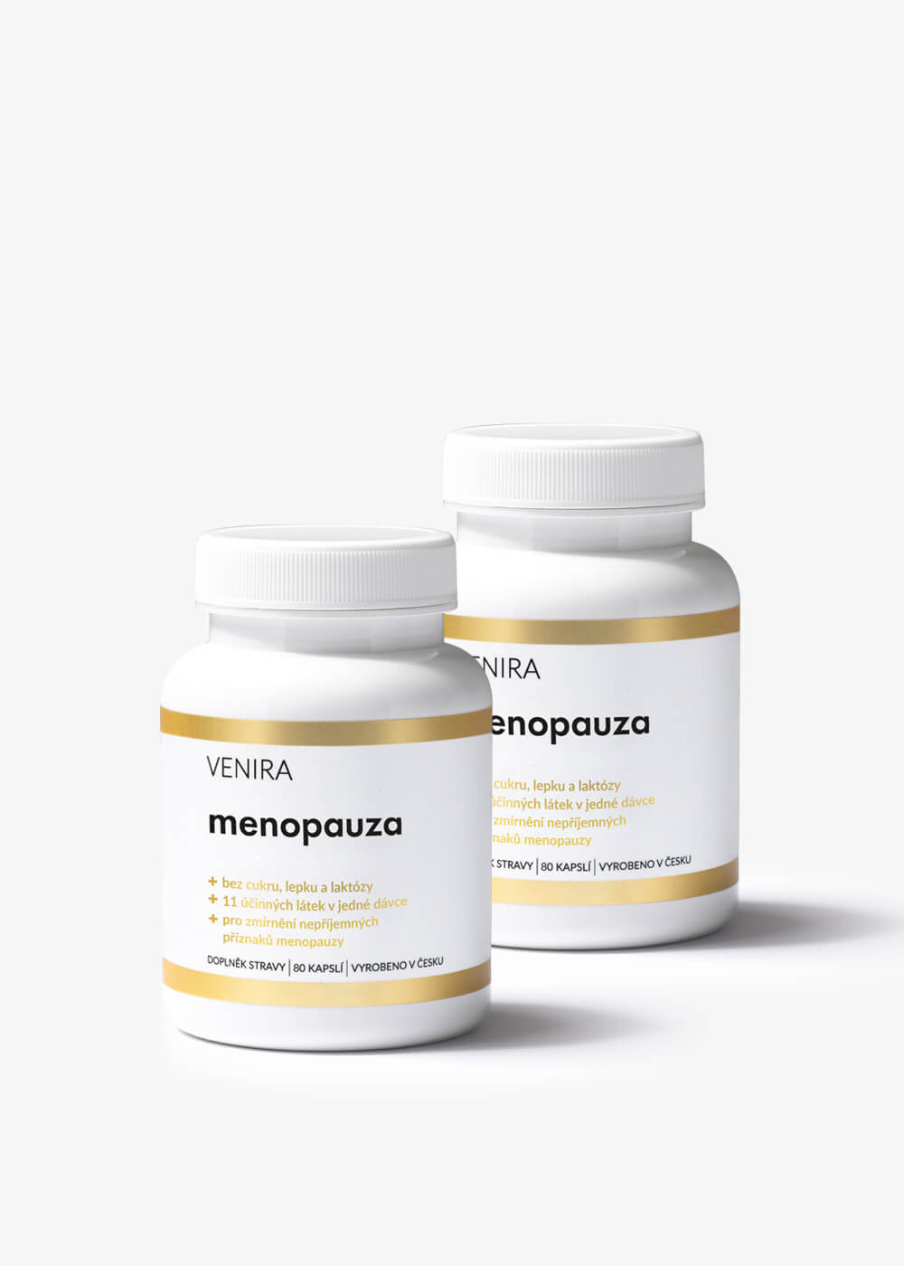 VENIRA menopauza, 2 balení za zvýhodněnou cenu, 160 kapslí 160 kapslí