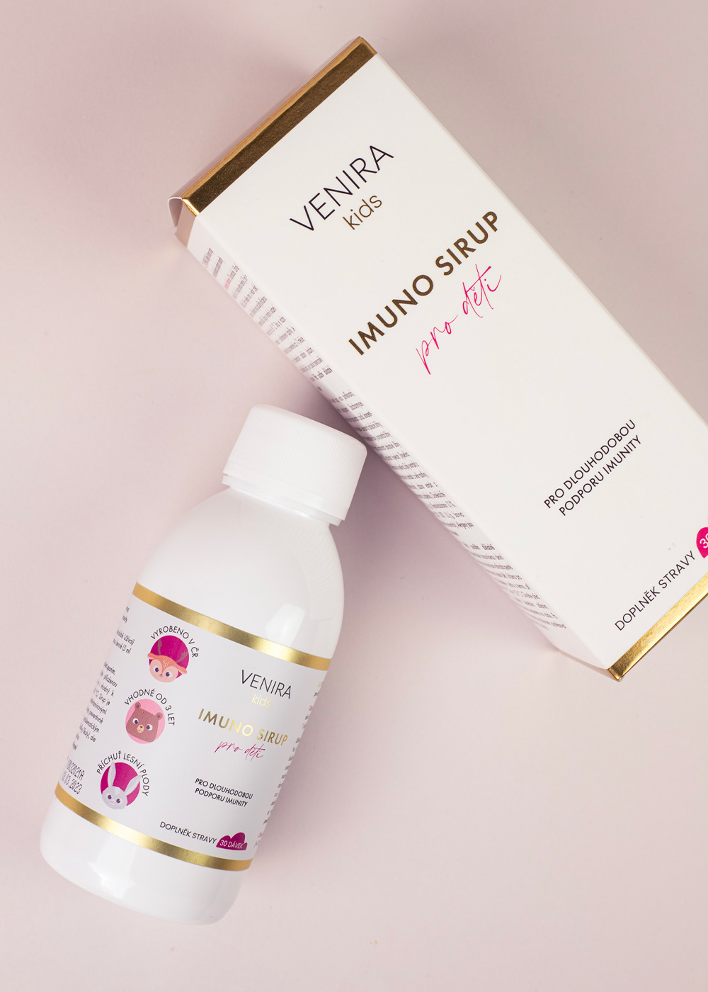 VENIRA imuno sirup pro děti - lesní plody, 150 ml