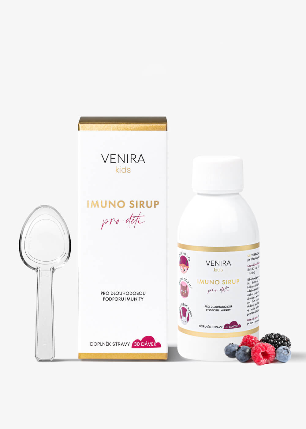 VENIRA imuno sirup pro děti - lesní plody, 150 ml