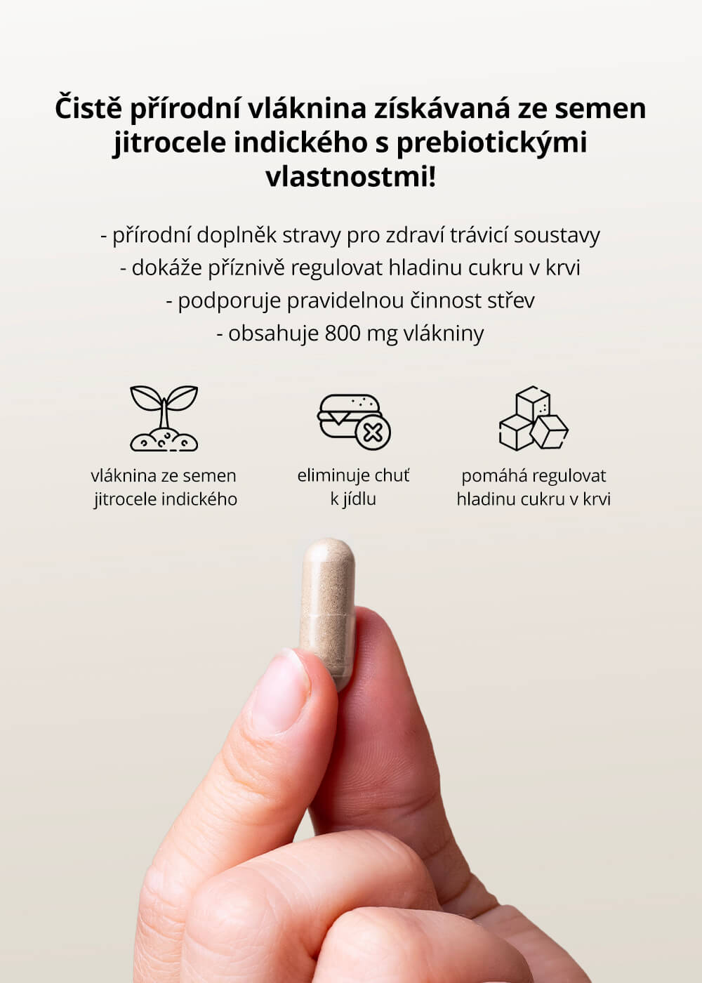 VENIRA psyllium, 80 kapslí