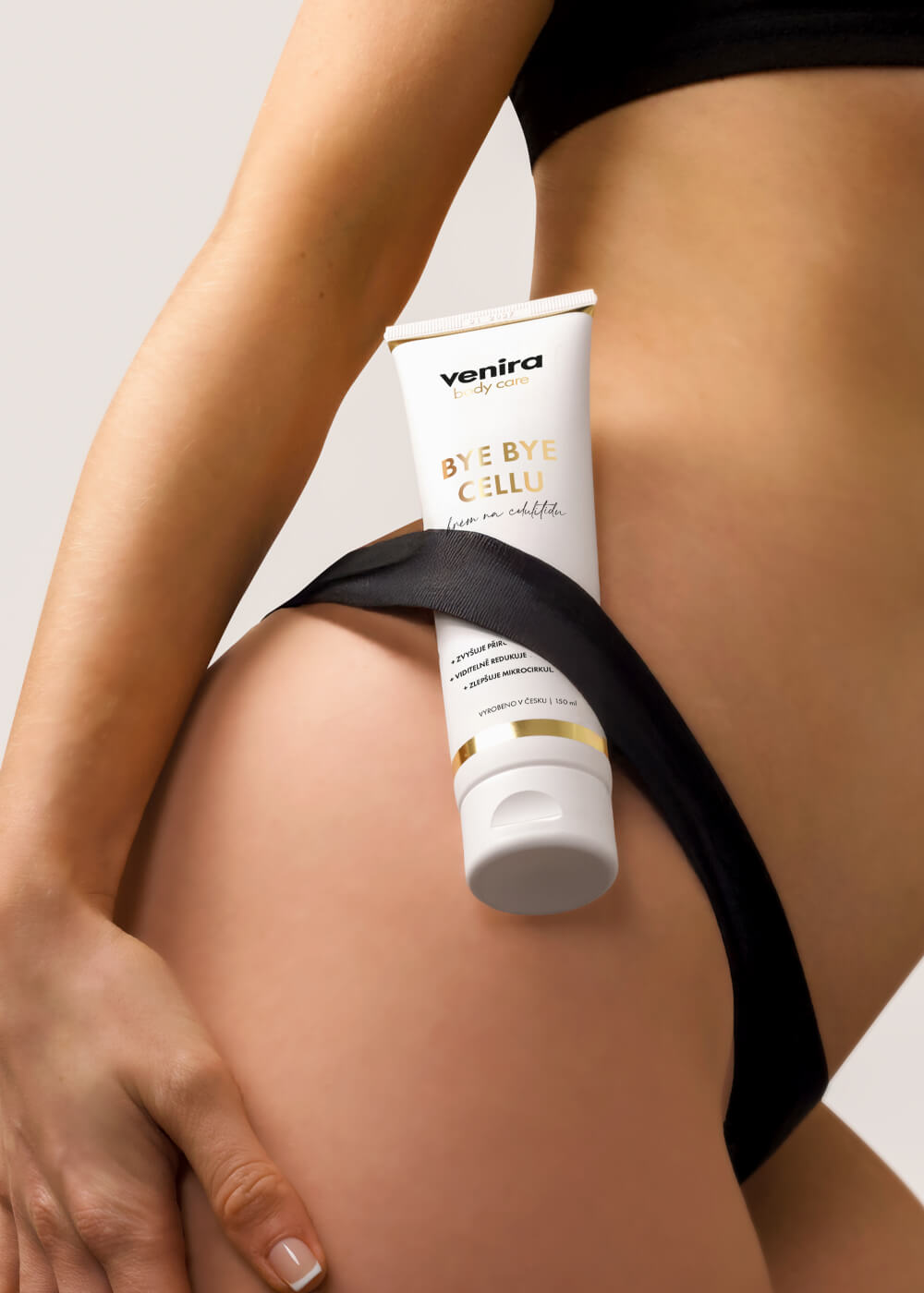 VENIRA bye bye cellu - krém na celulitidu, meruňka a skořice, 150 ml