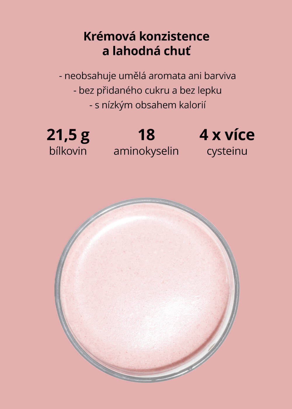 VENIRA beauty whey protein - vzorek, malina-vanilka, 30 g