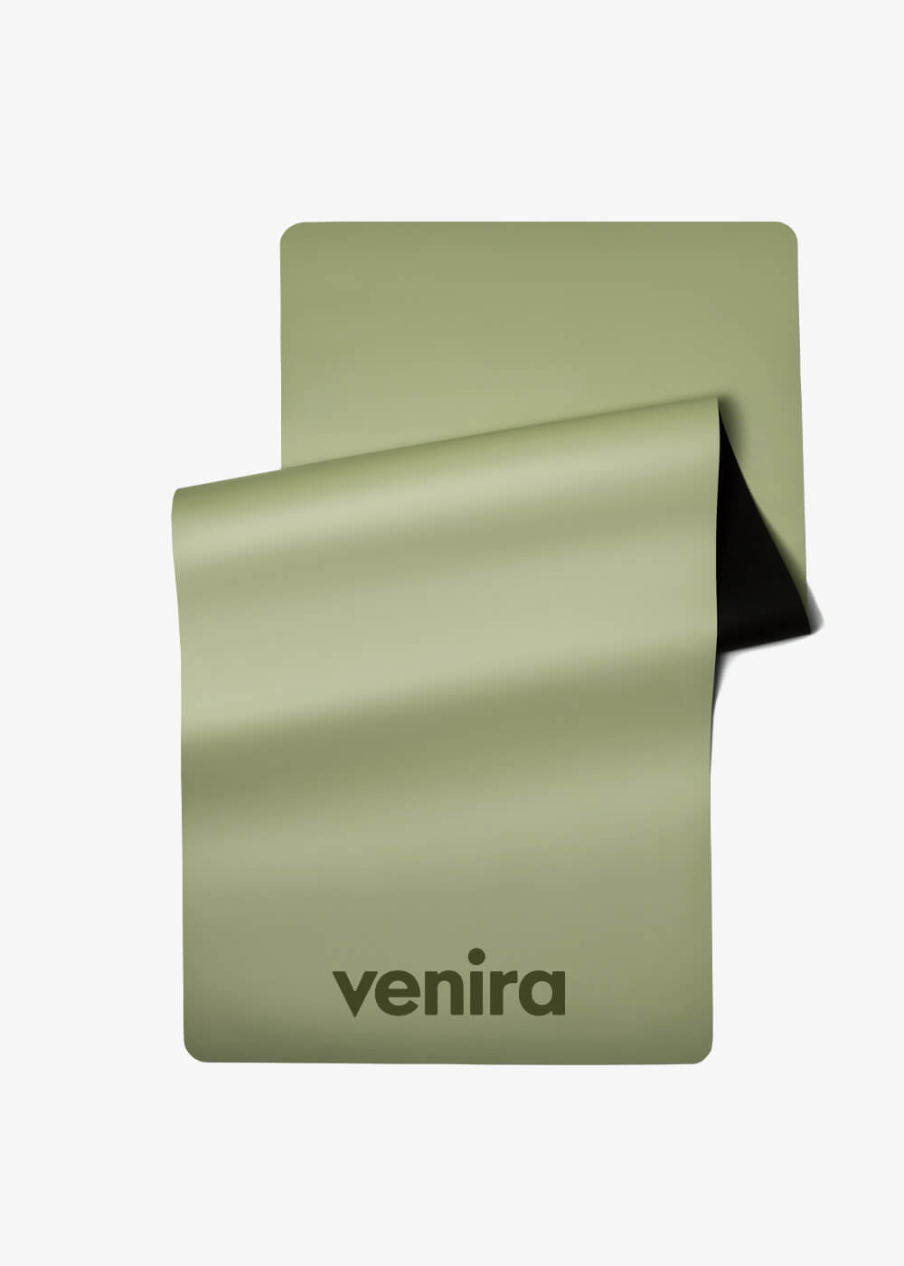 VENIRA yoga mat, podložka na cvičení a jógu - zelená zelená