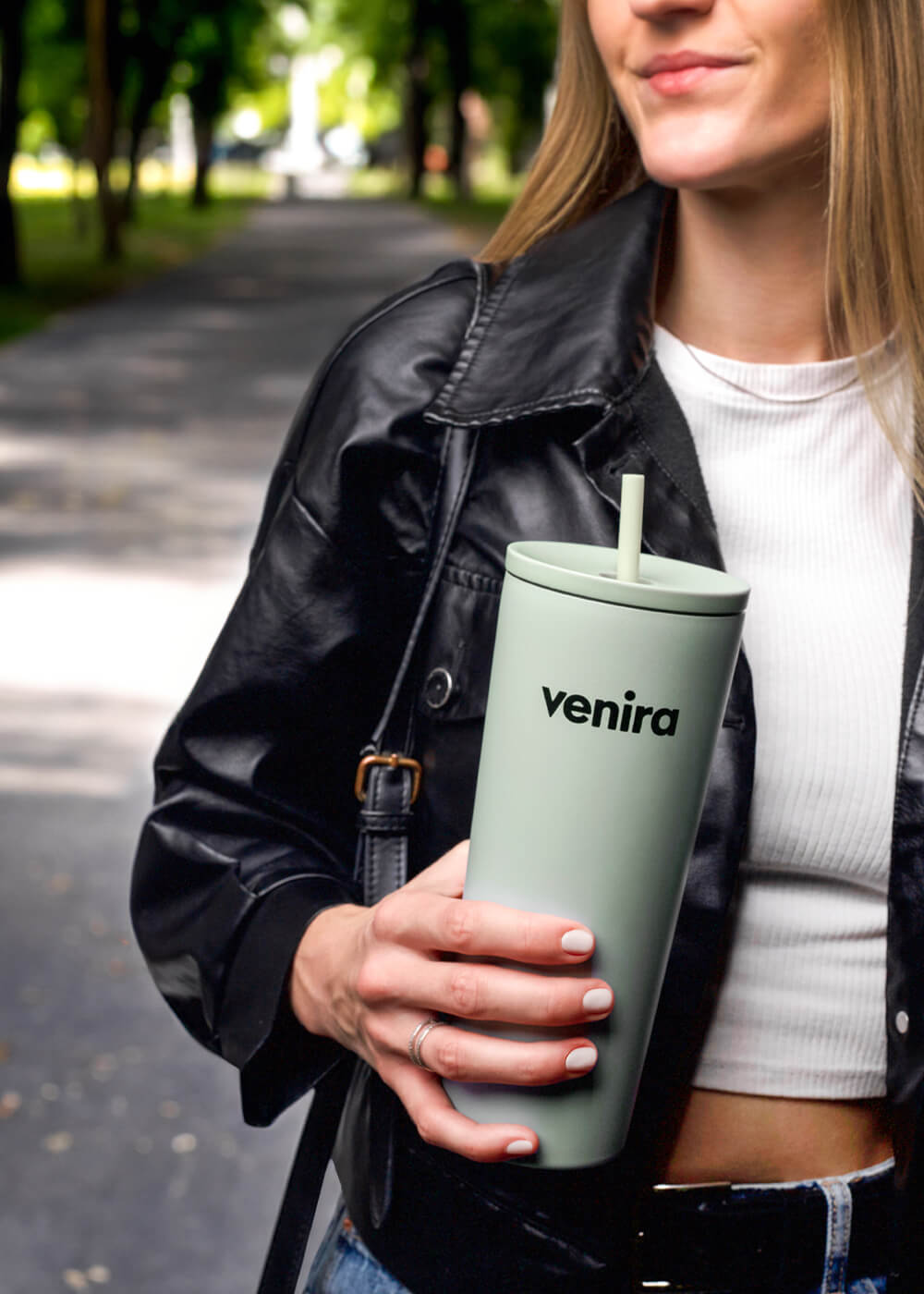 VENIRA termohrnek, mintová, 700 ml